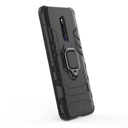 PC + TPU Shockproof Protective Case for VIVO X27 Pro, with Magnetic Ring Holder, For VIVO X27 Pro