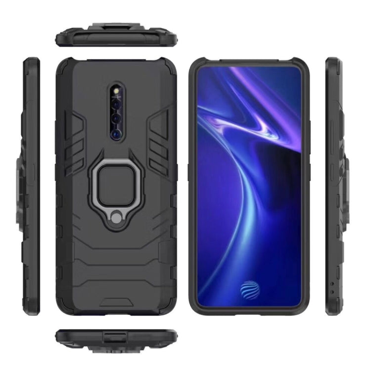 PC + TPU Shockproof Protective Case for VIVO X27 Pro, with Magnetic Ring Holder, For VIVO X27 Pro