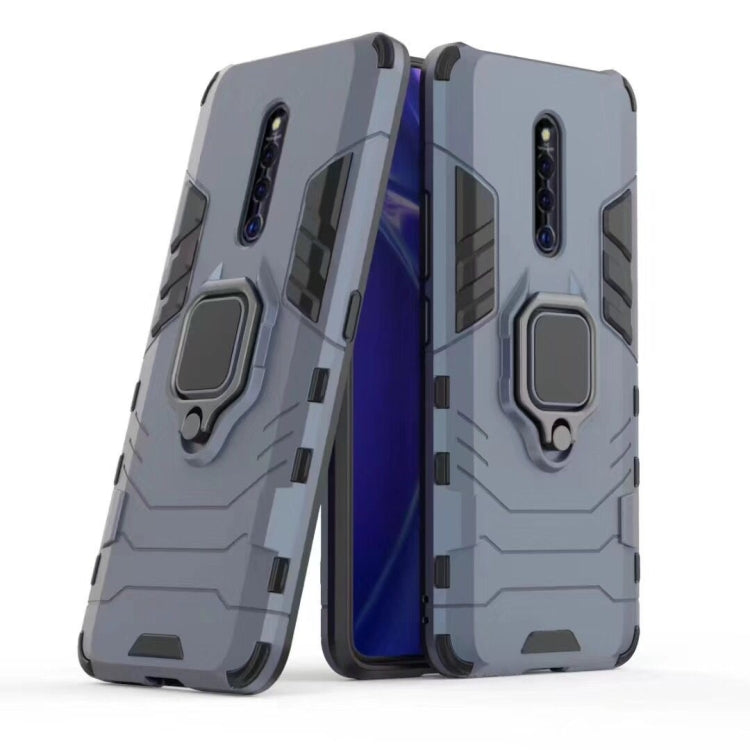 PC + TPU Shockproof Protective Case for VIVO X27 Pro, with Magnetic Ring Holder, For VIVO X27 Pro