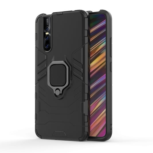 PC + TPU Shockproof Protective Case for Vivo V15 Pro, with Magnetic Ring Holder, For Vivo V15 Pro