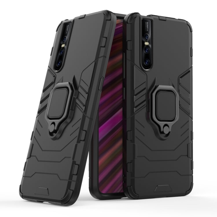 PC + TPU Shockproof Protective Case for Vivo V15 Pro, with Magnetic Ring Holder, For Vivo V15 Pro