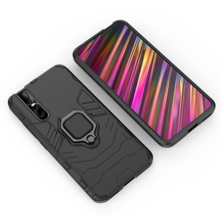 PC + TPU Shockproof Protective Case for Vivo V15 Pro, with Magnetic Ring Holder, For Vivo V15 Pro