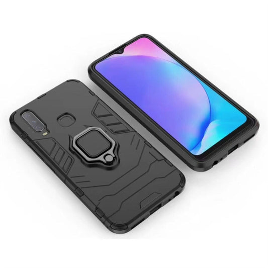 PC + TPU Shockproof Protective Case for Vivo Y17, with Magnetic Ring Holder, For Vivo Y17