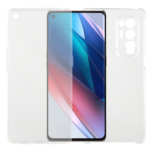 For OPPO Find X3 Neo PC+TPU Ultra-thin Double-sided Full Coverage Transparent Soft Case, For OPPO Find X3 Neo