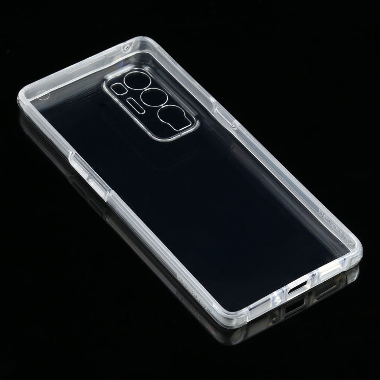 For OPPO Find X3 Neo PC+TPU Ultra-thin Double-sided Full Coverage Transparent Soft Case, For OPPO Find X3 Neo