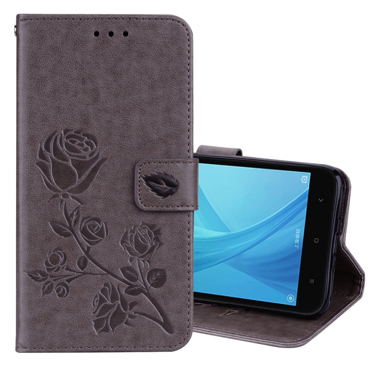 For Xiaomi  Redmi Note 5A Pro / Prime Roses Pressed Flowers Pattern Flip Leather Case with Holder & Card Slots & Wallet, For Redmi Note 5A Pro / Prime, For Xiaomi Redmi Note 5A Pro / Prime