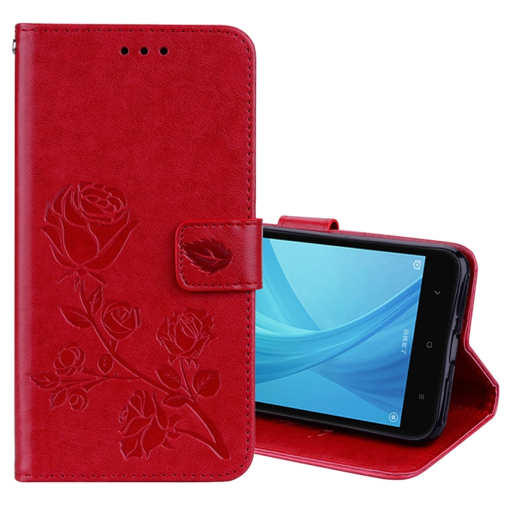 For Xiaomi  Redmi Note 5A Pro / Prime Roses Pressed Flowers Pattern Flip Leather Case with Holder & Card Slots & Wallet, For Redmi Note 5A Pro / Prime, For Xiaomi Redmi Note 5A Pro / Prime