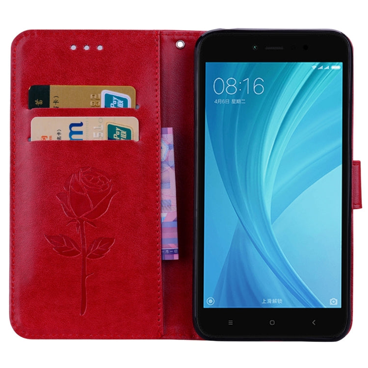 For Xiaomi Redmi Note 5A Pro / Prime Roses Pressed Flowers Pattern Flip Leather Case with Holder &amp; Card Slots &amp; Wallet, For Redmi Note 5A Pro / Prime, For Xiaomi Redmi Note 5A Pro / Prime