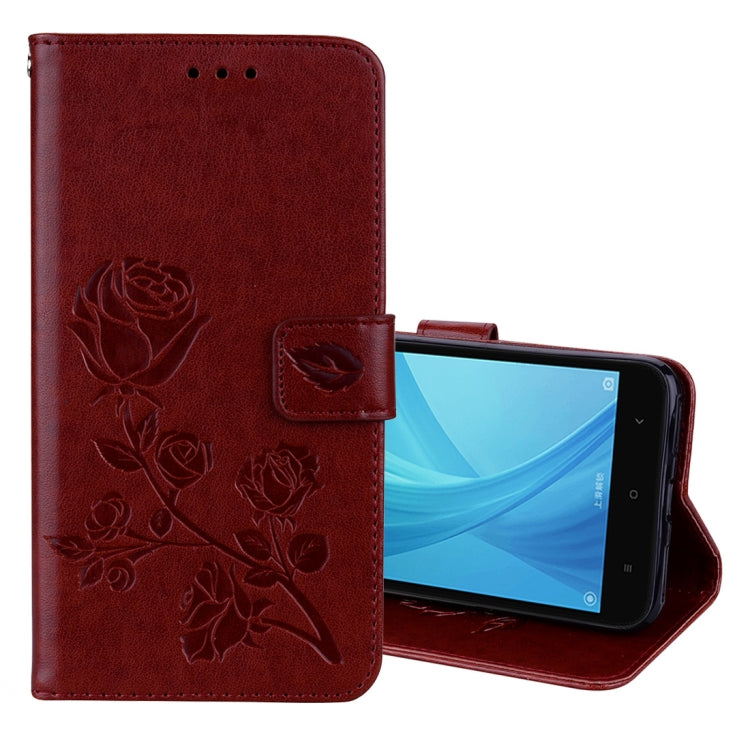 For Xiaomi  Redmi Note 5A Pro / Prime Roses Pressed Flowers Pattern Flip Leather Case with Holder & Card Slots & Wallet, For Redmi Note 5A Pro / Prime, For Xiaomi Redmi Note 5A Pro / Prime