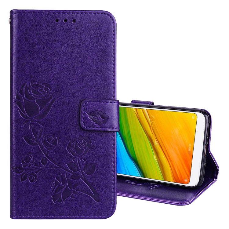 For Xiaomi Redmi 5 Plus Rose Embossed Horizontal Flip Environmental PU Leather Case with Holder & Card Slots & Wallet, For Xiaomi Redmi 5 Plus, For Redmi 5 Plus