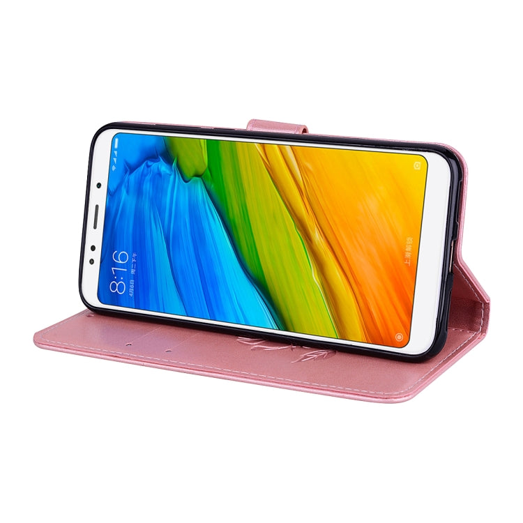 For Xiaomi Redmi 5 Plus Rose Embossed Horizontal Flip Environmental PU Leather Case with Holder &amp; Card Slots &amp; Wallet, For Xiaomi Redmi 5 Plus, For Redmi 5 Plus
